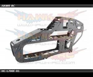 Hawk Creation 1mm Complete Main Frame For LOGO 700 